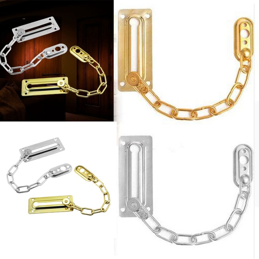 Security Chain Door - Полированная защелка, дверной замок, защитная цепь,