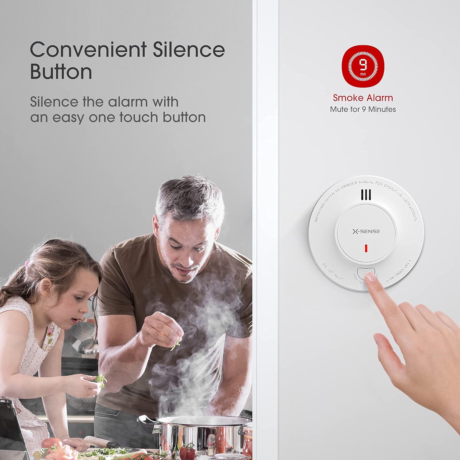 Дымовая сигнализация X-Sense,  – обзор и цена Smoke Detector Interconnected