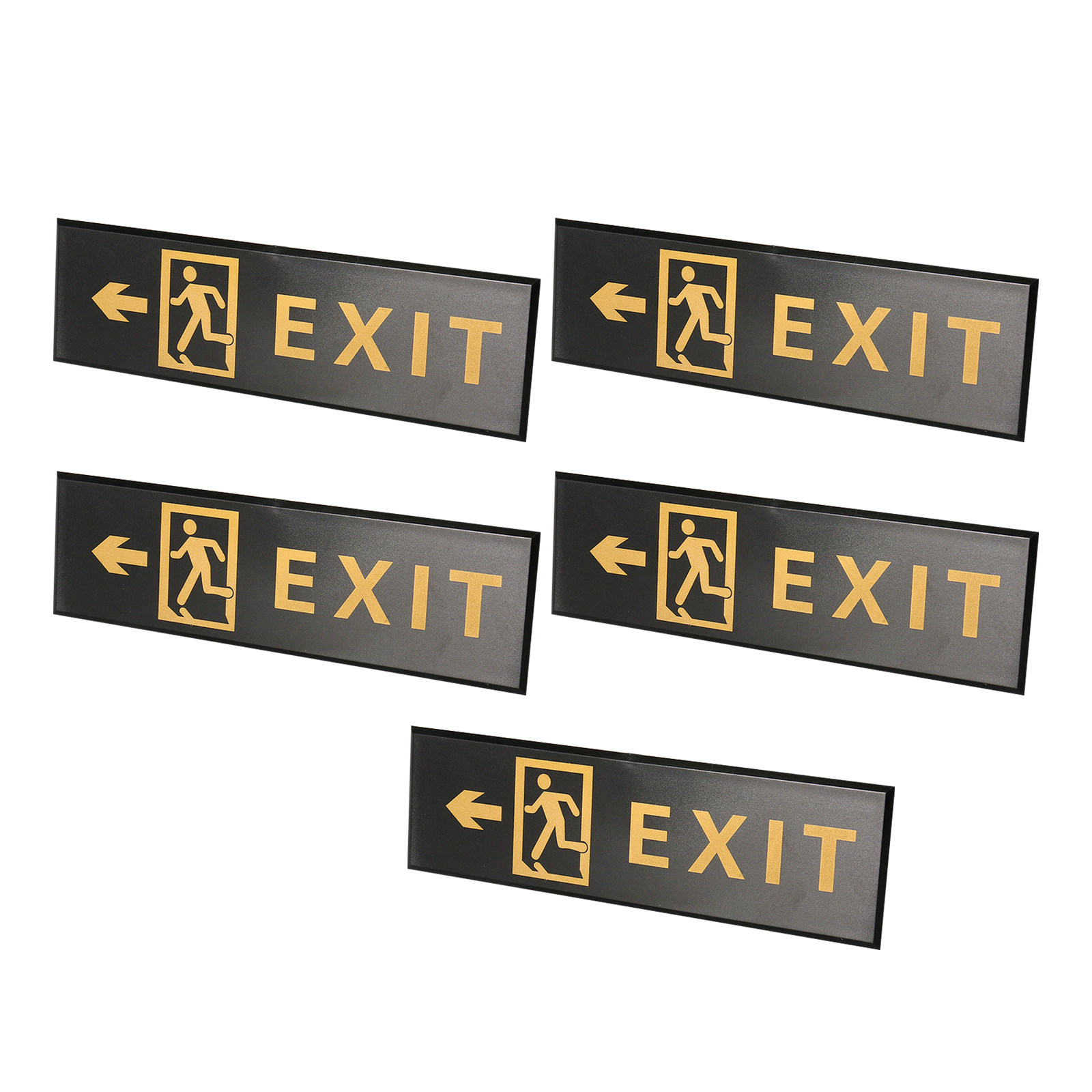 5 шт. самоклеящихся акриловых  – обзор и цена Emergency Exit Sign