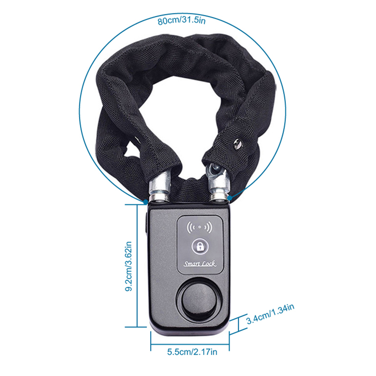 Умный Bluetooth-замок-цепь без – обзор и цена Security Chain Door